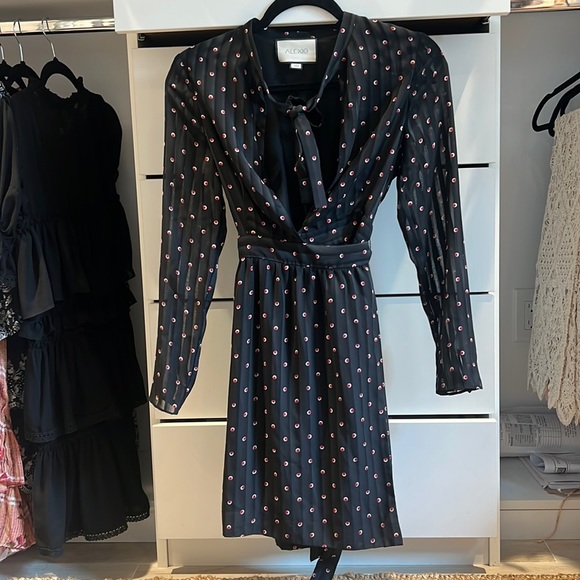 Alexis mini wrap dress - Picture 1 of 3